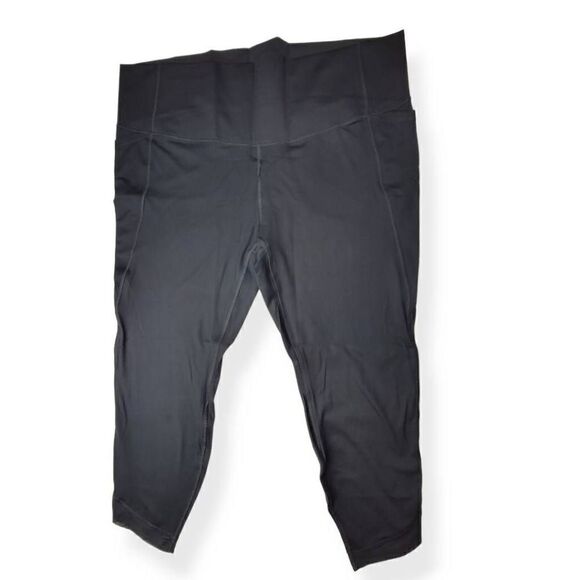 All in Motion Black Tulip hemline leggings 4X - Picture 1 of 4